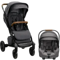 Nuna - Tavo Next Travel System With PIPA RX Car Seat, Granite