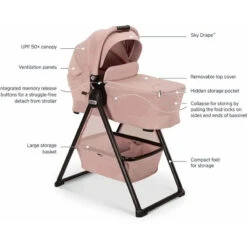 Nuna - TRIV Next + PIPA Aire RX + LYTL Bassinet Travel System Bundle, Thistle -Baby Ease Deals Store nuna triv next pipa aire rx lytl bassinet travel system bundle thistle image 6