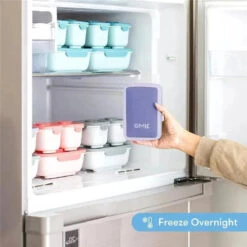 OmieBox - Pouch Cooler, Freezable Insulated Sleeve, Purple -Baby Ease Deals Store omie box pouch cooler freezable insulated sleeve purple image 4