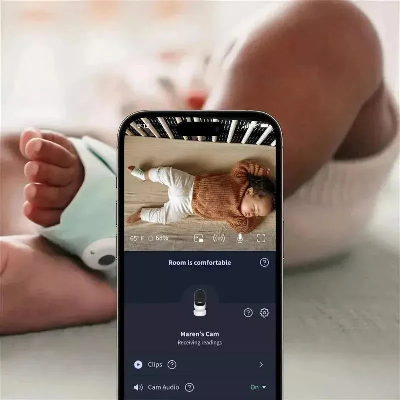 Owlet - Baby Smart Monitor Cam 2, Bedtime Blue 5 Owlet - Baby Smart Monitor Cam 2, Bedtime Blue - Image 5