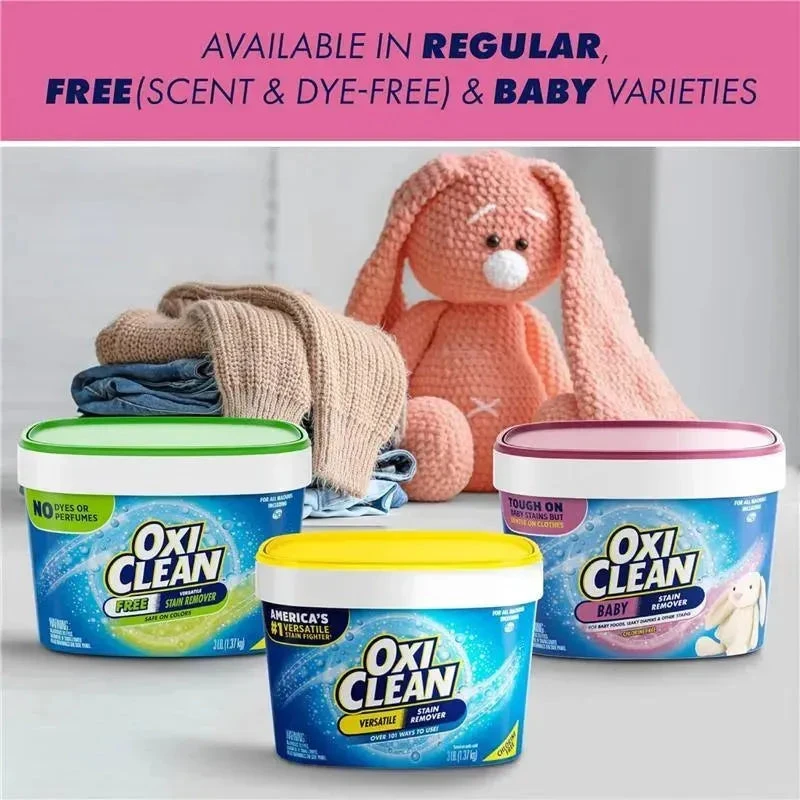 OxiClean - Versatile Stain Remover Baby Stain Soaker, 3 Lb 7 OxiClean - Versatile Stain Remover Baby Stain Soaker, 3 Lb - Image 7
