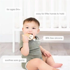 Pearhead - Silicone Teether Bpa Free, Fox -Baby Ease Deals Store pearhead silicone teether bpa free fox image 6