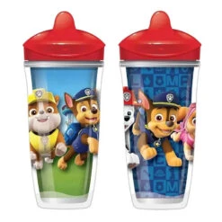 Playtex - Sipsters Stage 3 Paw Patrol Spill-Proof, Leak-Proof, Break-Proof Spout Cup For Boys, 9 Ounce, Pack Of 2, Red 6 Playtex - Sipsters Stage 3 Paw Patrol Spill-Proof, Leak-Proof, Break-Proof Spout Cup For Boys, 9 Ounce, Pack Of 2, Red -Baby Ease Deals Store playtex sipsters stage 3 paw patrol spill proof leak proof break proof spout cup for boys 9 ounce pack of 2 red image 3