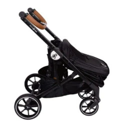 Primo Passi - Icon V2 Stroller, Newborn To Toddler With Reversible Seat & Compact Fold, All Black -Baby Ease Deals Store primo passi icon stroller newborn to toddler stroller with reversible seat all black image 10