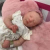 Reborn Baby Doll - White Vinyl, Alexa Asleep