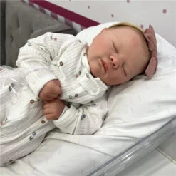 Reborn Baby Doll - White Vinyl, Jade