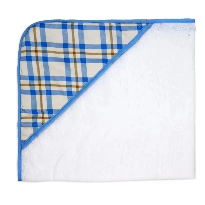 Rose Textiles - 3 Hooded Towels W/ 5 Washcloths, Navy Hello World 5 Rose Textiles - 3 Hooded Towels W/ 5 Washcloths, Navy Hello World - Image 5