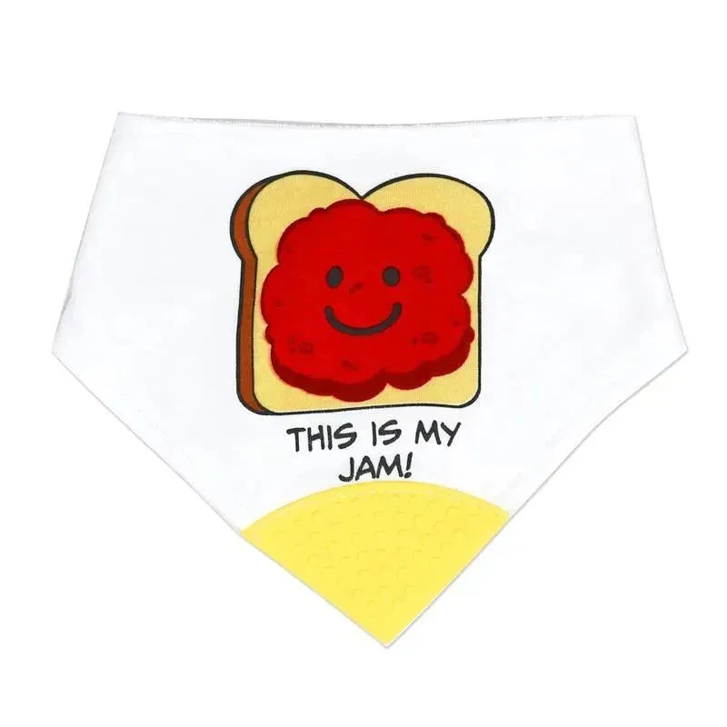 Rose Textiles - 3 Pack Bandana Bibs, This Is My Jam 3 Rose Textiles - 3 Pack Bandana Bibs, This Is My Jam - Image 3