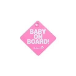 Safety 1st Baby On Board Sign (Pink)