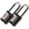 Samsonite - Travel Sentry 2-Pack Key Locks, Black