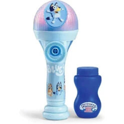 Sandy Ruben - Little Kids BLUEY Dance Mode Bubble Machine And Toy Microphone