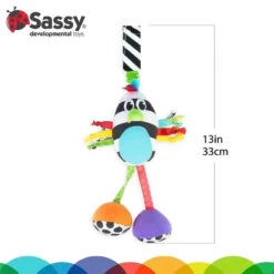 Sassy - Boppin’ Birdie Plush Toy For Early Learning -Baby Ease Deals Store sassy boppin birdie plush toy for early learning image 3