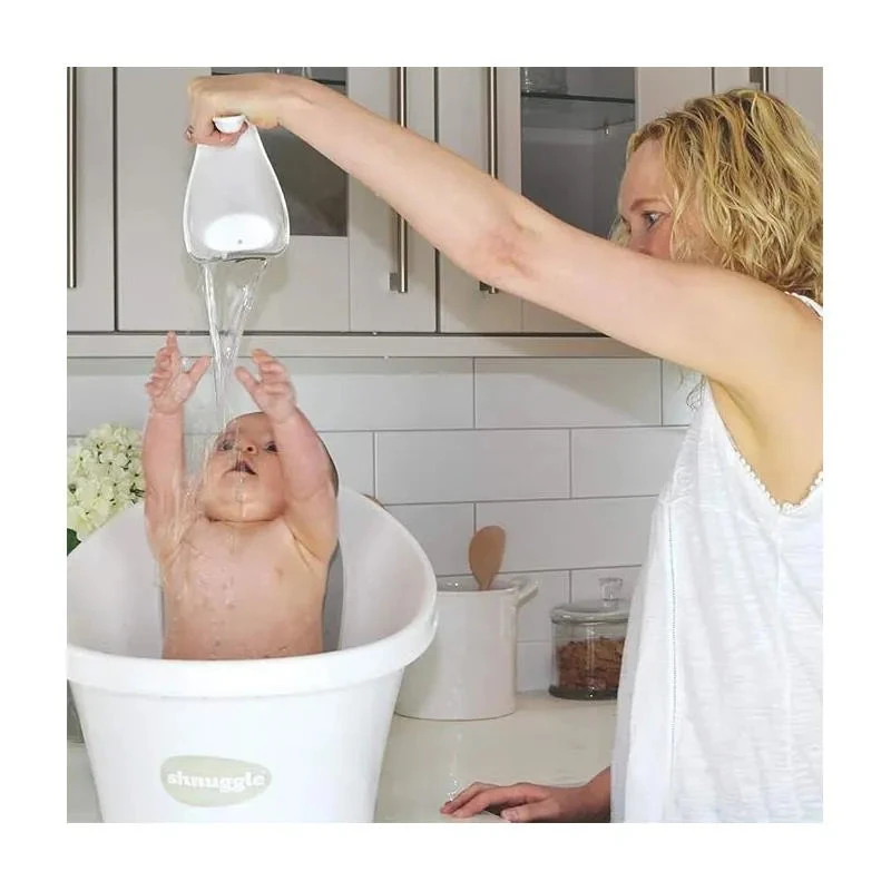 Shnuggle® Shnuggle - Bath Rinse Jug, Pebble Grey 5 Shnuggle® Shnuggle - Bath Rinse Jug, Pebble Grey - Image 5