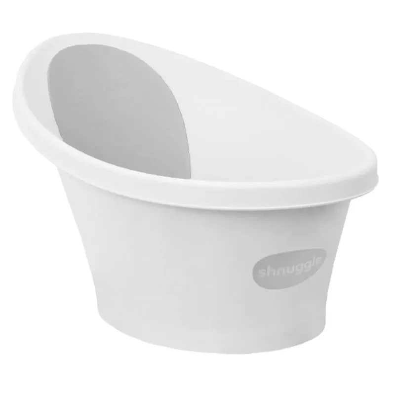 Shnuggle® Shnuggle - Newborn Baby Bath With Plug, White 1 Shnuggle® Shnuggle - Newborn Baby Bath With Plug, White