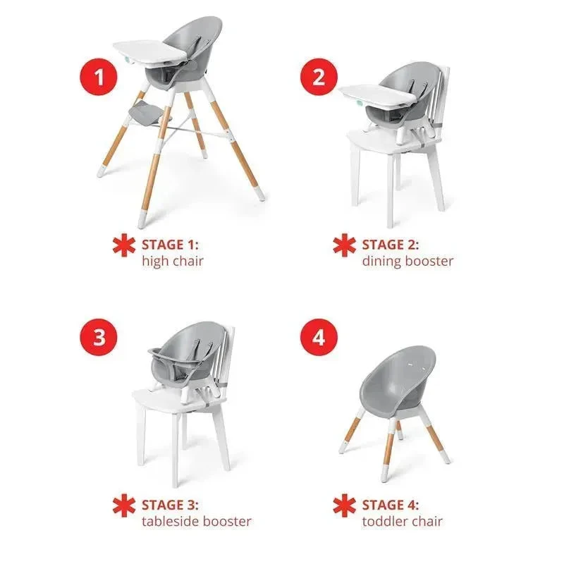 Skip Hop - EON 4-in-1 High Chair Oat 3 Skip Hop - EON 4-in-1 High Chair Oat - Image 3