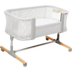 Skip Hop - Baby Bassinet, Cozy Up 2-in-1 Bedside Sleeper & Bassinet, Grey -Baby Ease Deals Store skip hop cozy up 2 in 1 bedside sleeper bassinet grey image 5 cf250d7a 609c 42b1 9ef7 117ded275a94