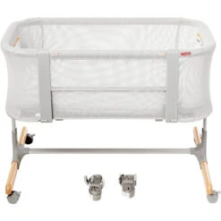 Skip Hop - Baby Bassinet, Cozy Up 2-in-1 Bedside Sleeper & Bassinet, Grey -Baby Ease Deals Store skip hop cozy up 2 in 1 bedside sleeper bassinet grey image 6 478ce0a5 8b58 4f31 8d4c 06bbf5d1afe1