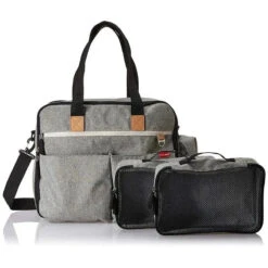 Skip Hop - Duo Weekender Diaper Bag, Grey -Baby Ease Deals Store skip hop duo weekender diaper bag grey image 19