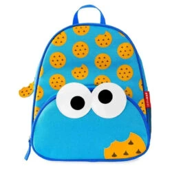 Skip Hop - Sesame Street Little Kid Backpack, Cookie Monster -Baby Ease Deals Store skip hop sesame street toddler backpack preschool ages 3 cookie monster image 3
