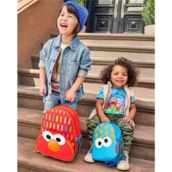 Skip Hop - Sesame Street Little Kid Backpack, Cookie Monster -Baby Ease Deals Store skip hop sesame street toddler backpack preschool ages 3 cookie monster image 4