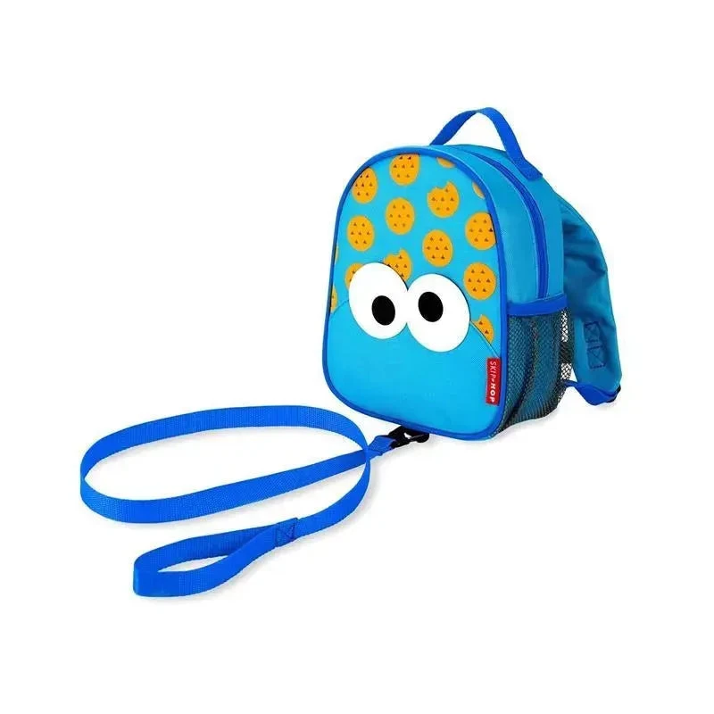 Skip Hop - Sesame Street Mini Backpack, Cookie Monster 3 Skip Hop - Sesame Street Mini Backpack, Cookie Monster - Image 3