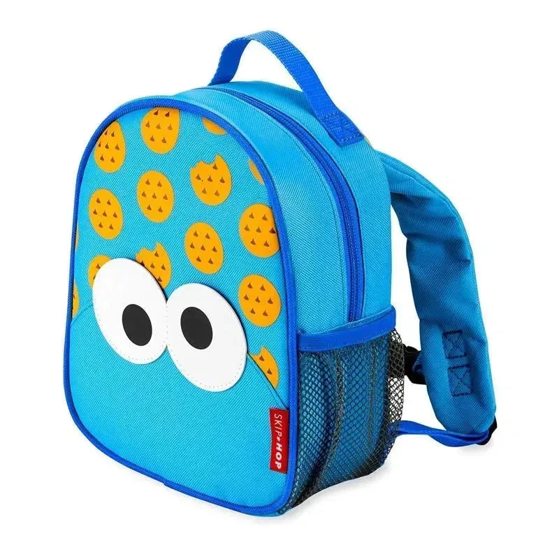 Skip Hop - Sesame Street Mini Backpack, Cookie Monster 5 Skip Hop - Sesame Street Mini Backpack, Cookie Monster - Image 5