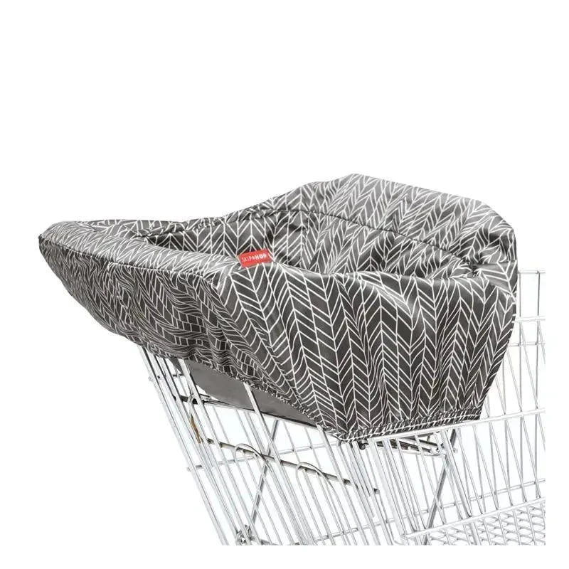 Skip Hop - Shopping Cart Cover, Grey Feather 1 Skip Hop - Shopping Cart Cover, Grey Feather