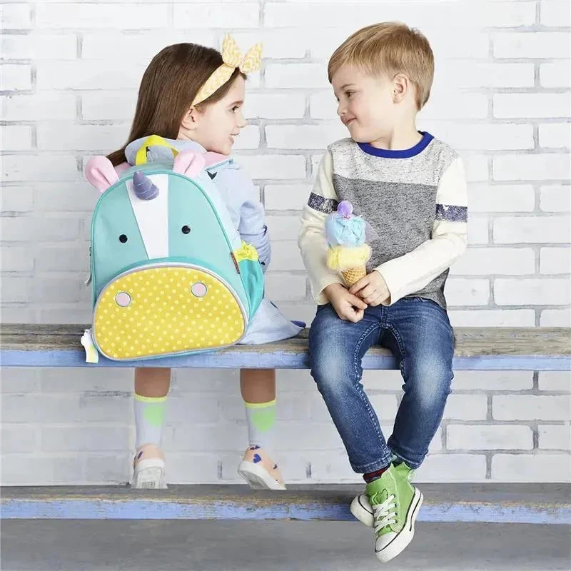 Skip Hop - Zoo Little Kid Backpack, Unicorn 5 Skip Hop - Zoo Little Kid Backpack, Unicorn - Image 5