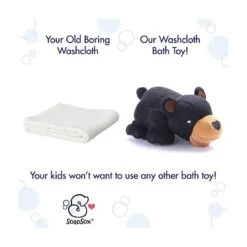 SoapSox Bath Toy Sponge, Bailey The Bear -Baby Ease Deals Store soapsox bath toy sponge bailey the bear image 7