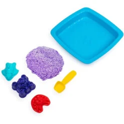 Spin Master Kinetic Sand Sandbox PlaySet - Purple 14 Spin Master Kinetic Sand Sandbox PlaySet - Purple -Baby Ease Deals Store spin master kinetic sand sandbox playset purple image 13