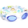 Splash Place Swim Goggles - Fun, Fashionable, Comfortable, Adult & Kids, Dino