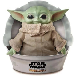 Fisher Price Star Wars Mandalorian The Child Baby Yoda 11-Inch Plush Doll