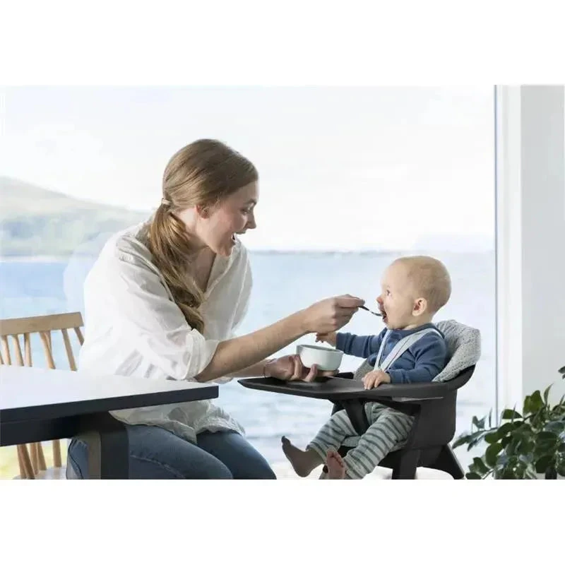 Stokke - Clikk High Chair, Black Natural 3 Stokke - Clikk High Chair, Black Natural - Image 3