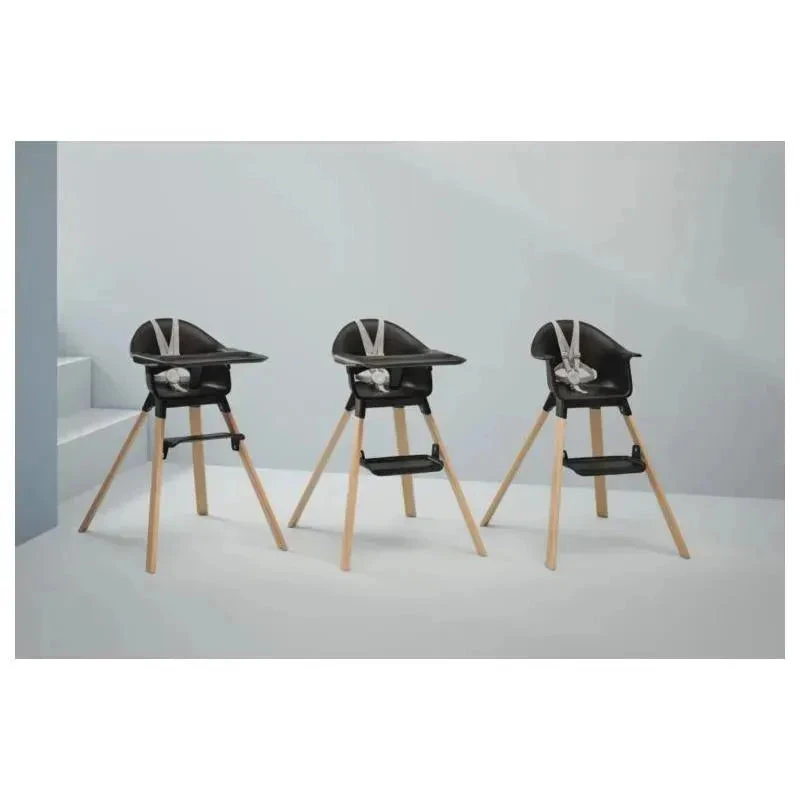 Stokke - Clikk High Chair, Black Natural 4 Stokke - Clikk High Chair, Black Natural - Image 4