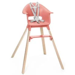 Stokke - Clikk High Chair, Sunny Coral 13 Stokke - Clikk High Chair, Sunny Coral -Baby Ease Deals Store stokke clikk high chair sunny coral image 5