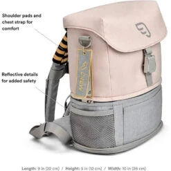 Stokke - Jetkids By Crew Backpack, Pink Lemonade -Baby Ease Deals Store stokke jetkids by crew backpack pink lemonade image 5