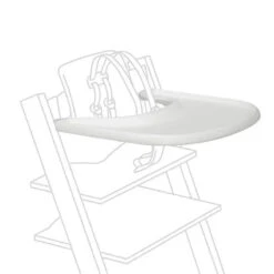 Stokke Tray, White - Compatible With The Stokke® Baby Set From V2 Onwards