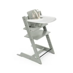 Stokke - Tripp Trapp® High Chair², Cushion And Tray, Glacier Green