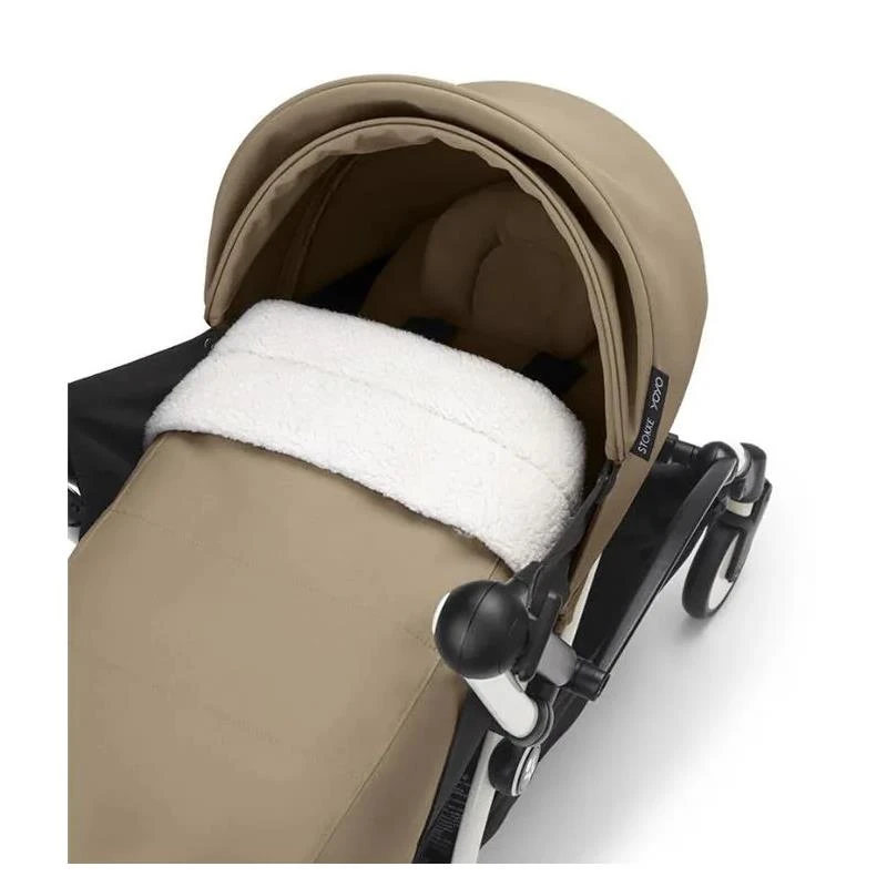 Stokke - Yoyo³ Stroller Bundle, Black Frame | Toffee 6+ Color Pack | Toffee Newborn Pack 6 Stokke - Yoyo³ Stroller Bundle, Black Frame | Toffee 6+ Color Pack | Toffee Newborn Pack - Image 6