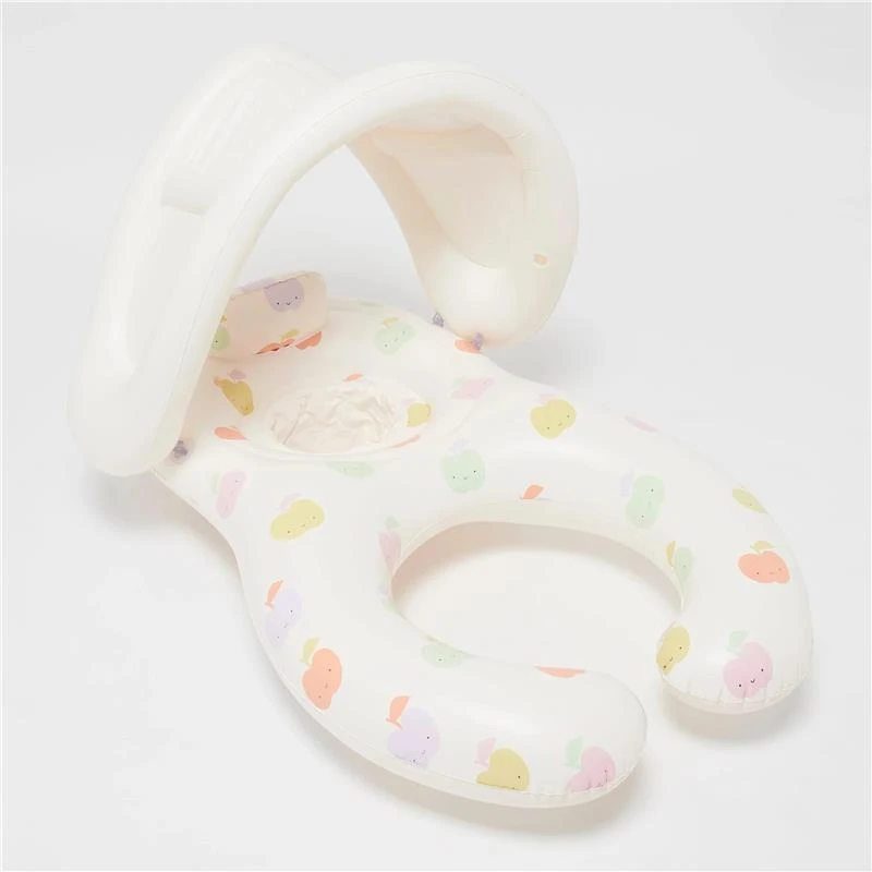 Sunnylife - Float Together Baby Seat Apple Sorbet Multi 2 Sunnylife - Float Together Baby Seat Apple Sorbet Multi - Image 2