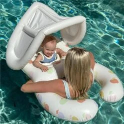 Sunnylife - Float Together Baby Seat Apple Sorbet Multi 13 Sunnylife - Float Together Baby Seat Apple Sorbet Multi -Baby Ease Deals Store sunnylife float together baby seat apple sorbet multi image 5