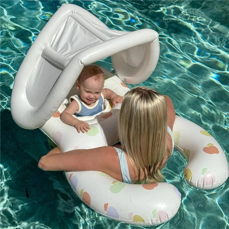 Sunnylife - Float Together Baby Seat Apple Sorbet Multi 5 Sunnylife - Float Together Baby Seat Apple Sorbet Multi - Image 5