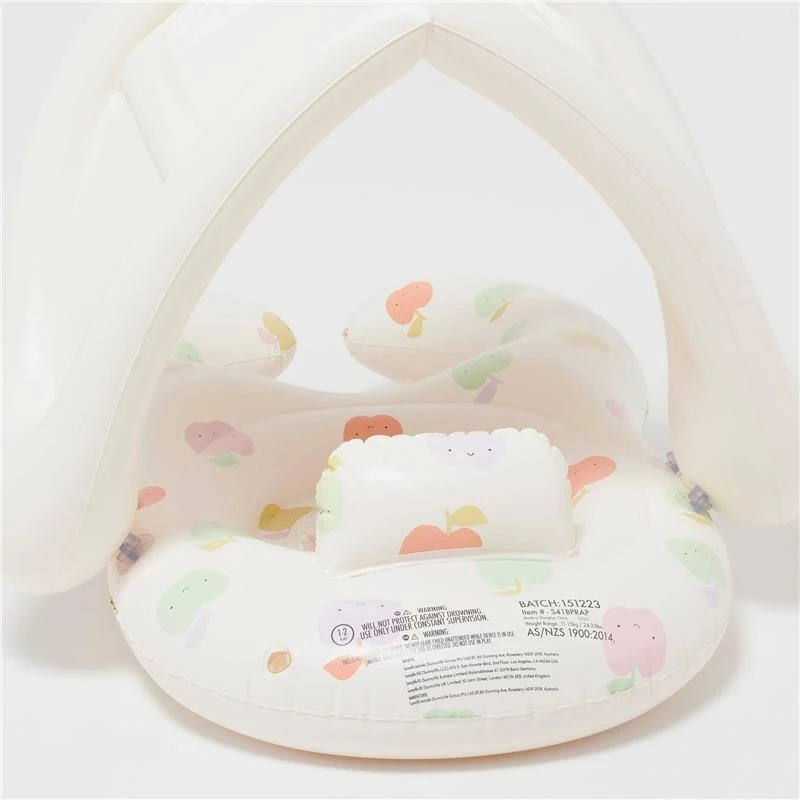 Sunnylife - Float Together Baby Seat Apple Sorbet Multi 6 Sunnylife - Float Together Baby Seat Apple Sorbet Multi - Image 6