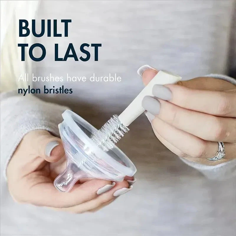 Tomy - Boon Mod Replacement Baby Bottle Brushes, Sage, 4 Count 7 Tomy - Boon Mod Replacement Baby Bottle Brushes, Sage, 4 Count - Image 7