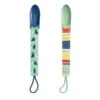 Tomy JJ Cole 2 Pk Pacifier Clips, Multicolored