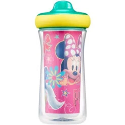 Tomy - The First Years Disney Insulated Hard Spout Sippy Cups, Minnie Mouse