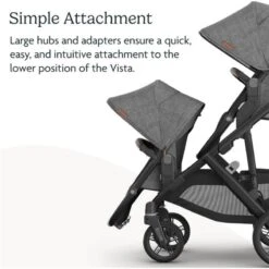 Uppababy - Kenzi Vista V3 Stroller | Kenzi Rumbleseat | Upper Adapters 20 Uppababy - Kenzi Vista V3 Stroller | Kenzi Rumbleseat | Upper Adapters -Baby Ease Deals Store uppababy kenzi vista v3 stroller kenzi rumbleseat upper adapters image 10