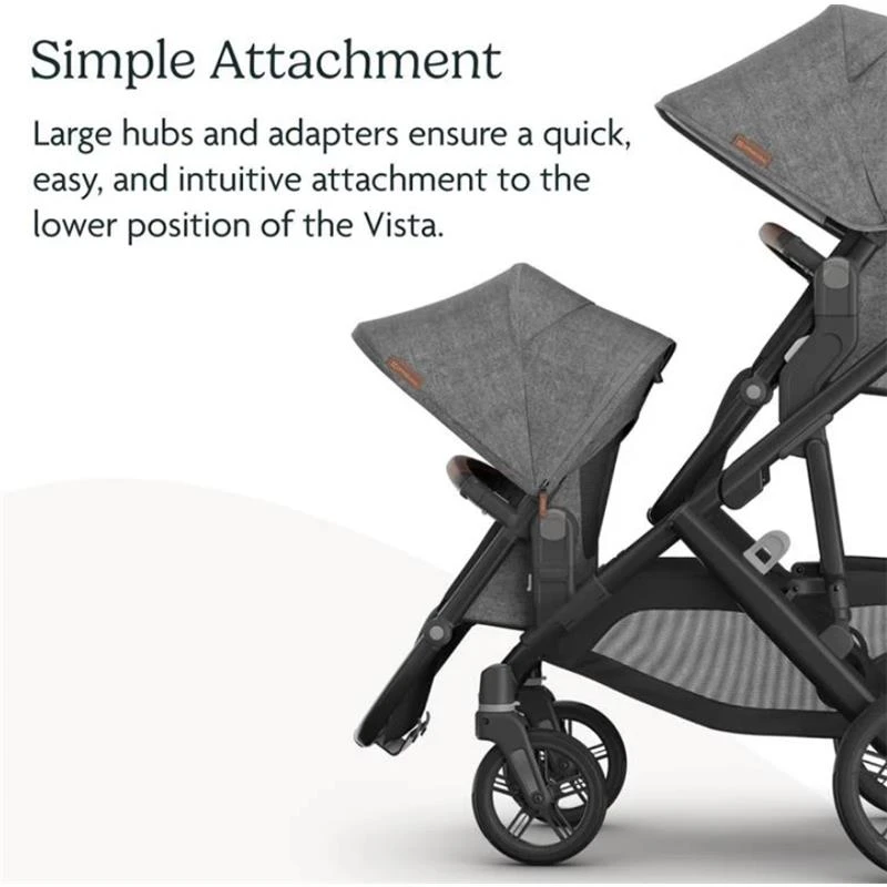 Uppababy - Kenzi Vista V3 Stroller | Kenzi Rumbleseat | Upper Adapters 10 Uppababy - Kenzi Vista V3 Stroller | Kenzi Rumbleseat | Upper Adapters - Image 10