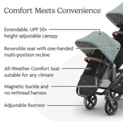 Uppababy - Kenzi Vista V3 Stroller | Kenzi Rumbleseat | Upper Adapters 17 Uppababy - Kenzi Vista V3 Stroller | Kenzi Rumbleseat | Upper Adapters -Baby Ease Deals Store uppababy kenzi vista v3 stroller kenzi rumbleseat upper adapters image 7