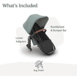 Uppababy - Kenzi Vista V3 Stroller | Kenzi Rumbleseat | Upper Adapters 18 Uppababy - Kenzi Vista V3 Stroller | Kenzi Rumbleseat | Upper Adapters -Baby Ease Deals Store uppababy kenzi vista v3 stroller kenzi rumbleseat upper adapters image 8
